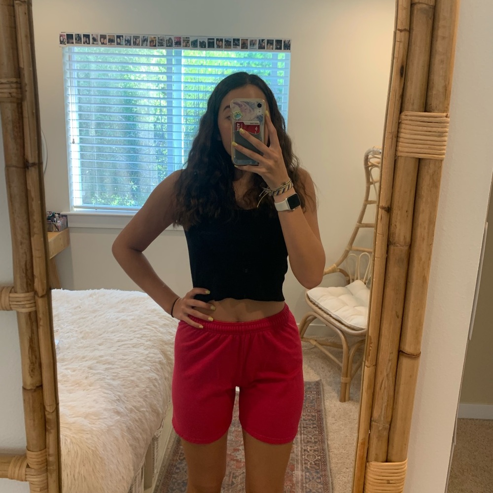 Pink Sweatshorts